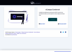 Ecampus.condorcet.be thumbnail Ecampus.condorcet.be thumbnail