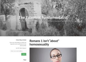 Eccentricfundamentalist.com thumbnail