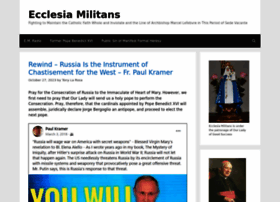 Ecclesiamilitans.com thumbnail