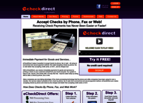Echeckdirect.com thumbnail