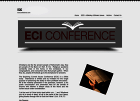Eciconference.com thumbnail