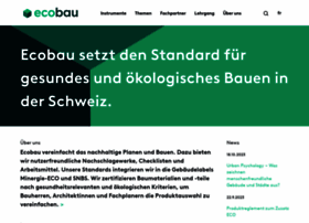 Eco-bau.ch thumbnail