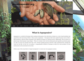 Ecoaquaponics.org thumbnail Ecoaquaponics.org thumbnail