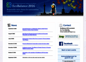 Ecobalance2016.org thumbnail