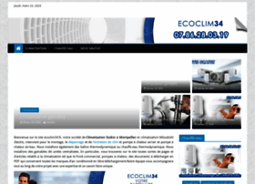 Ecoclim34.fr thumbnail