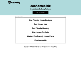 Ecohomes.biz thumbnail