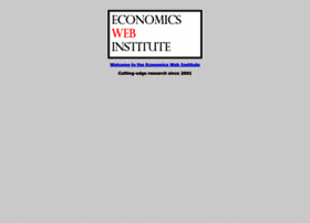 Economicswebinstitute.org thumbnail