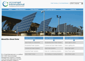 Ecosmart-solar.com thumbnail