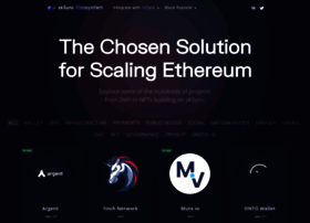 Ecosystem.zksync.io thumbnail