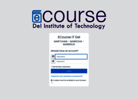 Ecourse.del.ac.id thumbnail Ecourse.del.ac.id thumbnail