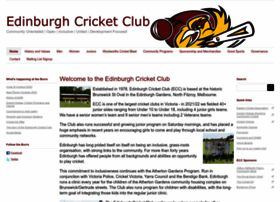 Edinburghcricketclub.com thumbnail