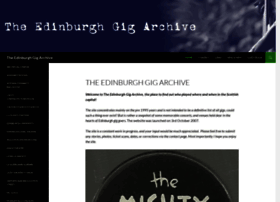 Edinburghgigarchive.com thumbnail