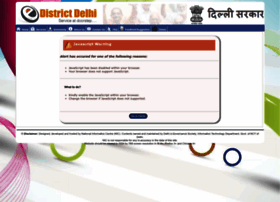 Edistrict.delhi.gov.in thumbnail