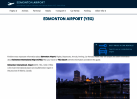 Edmonton-airport.com thumbnail