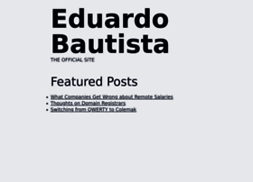 Eduardobautista.com thumbnail