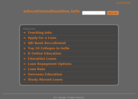 Educationindiaonline.info thumbnail