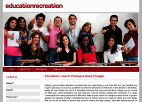Educationrecreation.com thumbnail