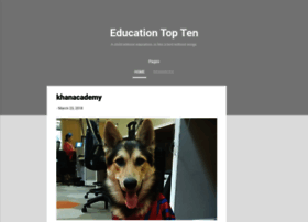 Educationtopten.com thumbnail