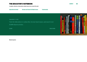 Educatorsnotebook.com thumbnail