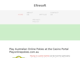 Efiresoft.com thumbnail