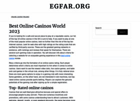 Egfar.org thumbnail