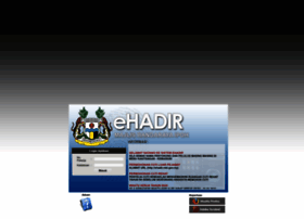 Ehadir.mbi.gov.my thumbnail Ehadir.mbi.gov.my thumbnail