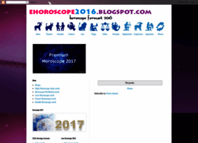 Ehoroscope2016.blogspot.com.tr thumbnail