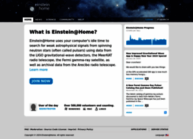 Einsteinathome.org thumbnail