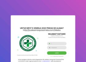 ekinerjapasbo.puskesmaspasarrebo.com at WI. Ekinerja Pasbo