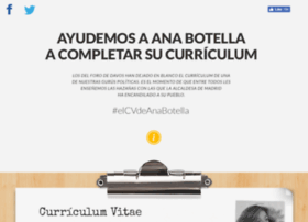 Elcurriculumdeanabotella.com thumbnail