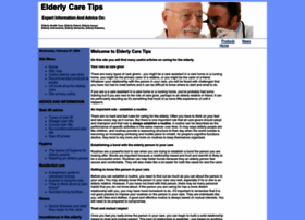 Elderlycaretips.info thumbnail