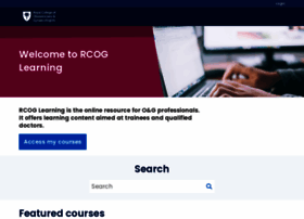 Elearning.rcog.org.uk thumbnail