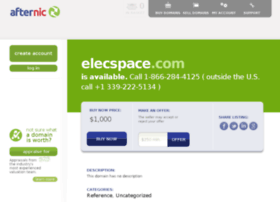 Elecspace.com thumbnail