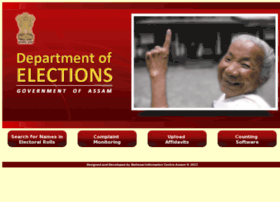 Election.assam.nic.in thumbnail