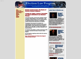 Electionlawissues.org thumbnail