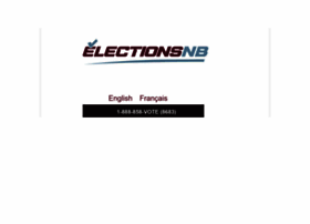 Electionsnb.ca thumbnail