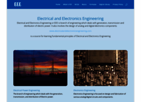 Electricalandelectronicsengineering.com thumbnail