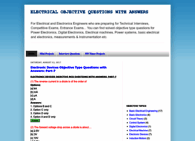 Electricalobjectivequestion.blogspot.in thumbnail