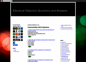 Electricalobjectivetestquestions.blogspot.com thumbnail