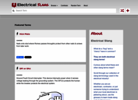 Electricalslang.com thumbnail
