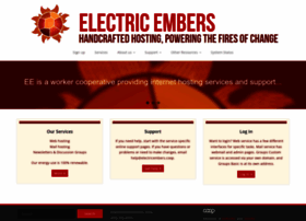 Electricembers.net thumbnail