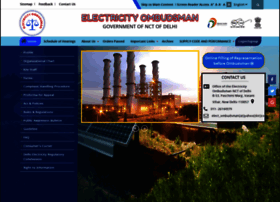 Electricityombudsmandelhi.co.in thumbnail