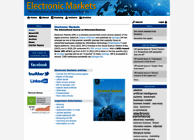 Electronicmarkets.org thumbnail