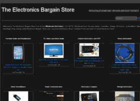 Electronics-bargain-store.com thumbnail