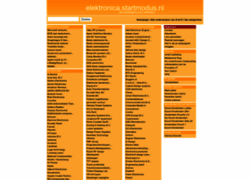Elektronica.startmodus.nl thumbnail