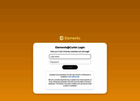 Elements.curtin.edu.au thumbnail