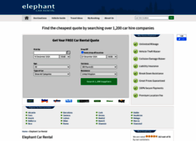 Elephantcarrental.net thumbnail