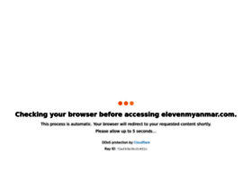 Elevenmyanmar.com thumbnail