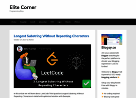 Elite-corner.com thumbnail Elite-corner.com thumbnail