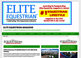 Eliteequestrianmagazine.com thumbnail